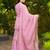 Women's Gorgeous Embroidery Work Silk Fabric Straight Kurta Sharara and Dupatta Set