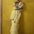 Cream pure based fancy fabric embroidery saree
