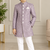 Pink sherwani for children boy's ethnic wear