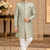 Pista green sherwani for children boy's ethnic wear