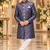 Blue sherwani for children boy's ethnic wear