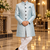 Sky blue sherwani for children boy's ethnic wear