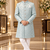 Sky blue sherwani for children boy's ethnic wear