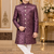Wine sherwani for children boy's ethnic wear