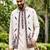 Black premium heavy lachka 3-piece indo-western designer party wear set with intricate embroidery & handwork