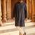 Premium navy blue designer ethnic collection –  silk kurta pajama sets with luxurious detailing