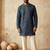 Premium rama blue designer ethnic collection – heavy lachaka kurta pajama sets with luxurious detailing