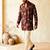 Premium maroon designer ethnic collection – heavy lachaka kurta pajama sets with luxurious detailing