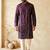 Premium wine designer ethnic collection –  silk kurta pajama sets with luxurious detailing