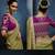 olive pure based fancy fabric embroidery saree