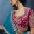 sky blue pure based fancy fabric embroidery saree