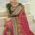 rani pure patan patola saree with mirror & cut dana handwork