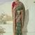 green pure patan patola silk blend saree with heavy handwork