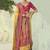 yellow pure patan patola silk blend saree with heavy hand work