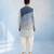 Denim blue woven bandhi jacket