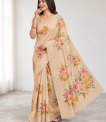 chiku erod soft with fancy digital print with tissue saree
