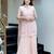 Women's Gorgeous Embroidery Work Georgette Silk Fabric Straight Kurta Sharara and Dupatta Set