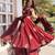 Women's Gorgeous Embroidery Work Fendy Silk Satin Fabric Flared Anarkali Palazzo and Dupatta Set