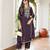 Women's Gorgeous Vichitra Fabric Embroidery Work Straight Kurta Pant and Dupatta Set