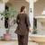 Women's Beautiful Embroidery Work Satin Fabric Straight Kurta Patiala and Dupatta Set