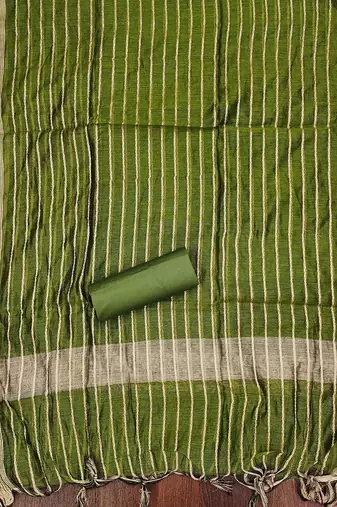 Woven Design Unstitched Dress Material