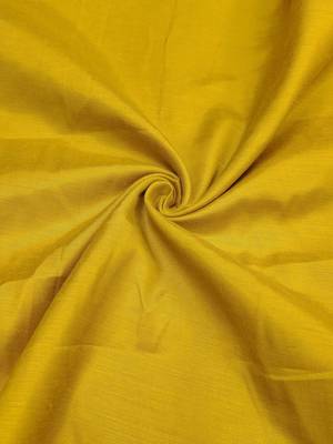 Women Yellow & Pink Printed Art Silk Embellished Unstitched Dress Material 4