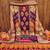 Women Purple Printed Geometric Dress Material