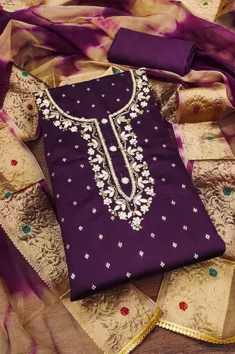 Unstitched Dress Material