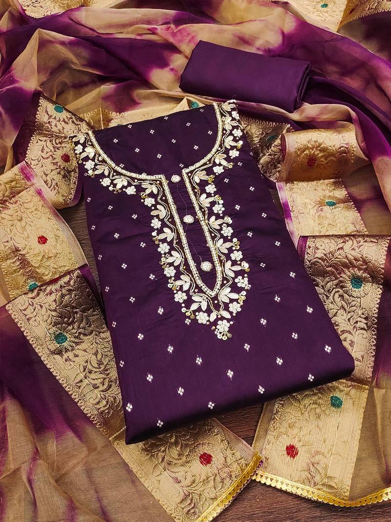 Unstitched Dress Material