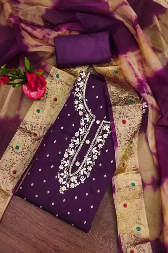 Unstitched Dress Material