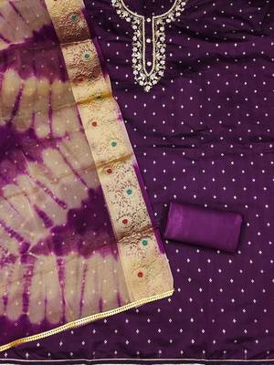 Unstitched Dress Material 3