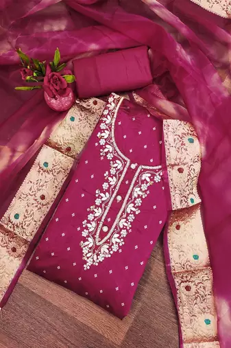 Unstitched Dress Material
