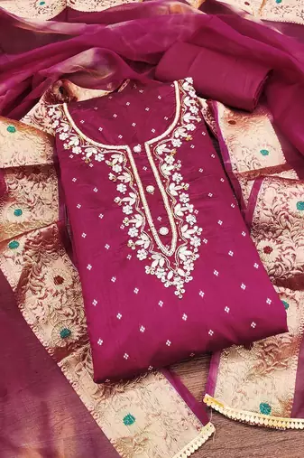 Unstitched Dress Material