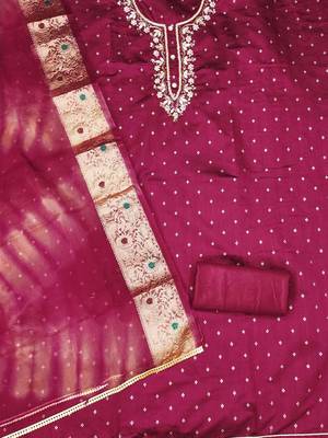 Unstitched Dress Material 3