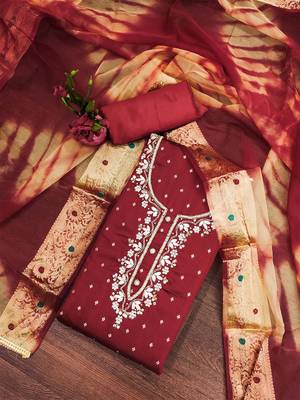 Unstitched Dress Material 1