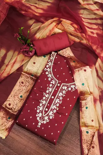 Unstitched Dress Material