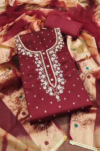 Unstitched Dress Material