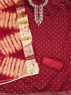 Unstitched Dress Material 3