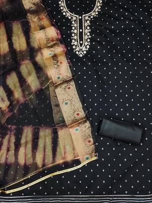 Unstitched Dress Material 3