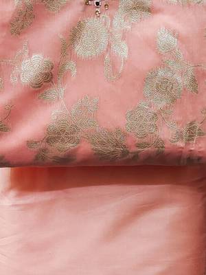 Woven Design Unstitched Dress Material 3