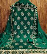 Embroidered Unstitched Dress Material