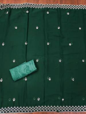 Embroidered Unstitched Dress Material 5
