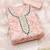 Floral Printed Beads and Stones Unstitched Dress Material