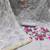 Floral Printed Thread Work Unstitched Dress Material