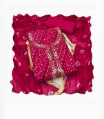 Embellished Unstitched Dress Material