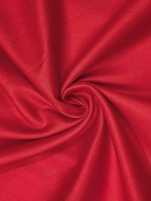 Cotton Blend Red Embellished Dress Material 3