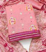 unstitched dress material