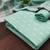 Women Sea Green Woven Design Geometric Dress Material