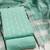 Women Sea Green Woven Design Geometric Dress Material