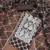 Floral Embroidered Thread Work Organza Unstitched Dress Material